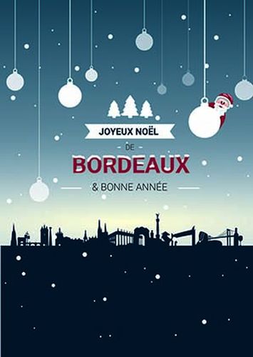 Carte de Voeux de Bordeaux