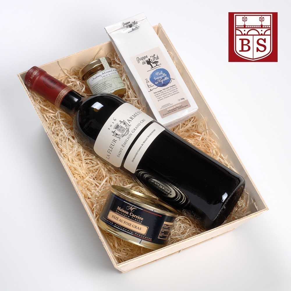 Coffret cadeau vin Saint-Emilion - Bordeaux Shop