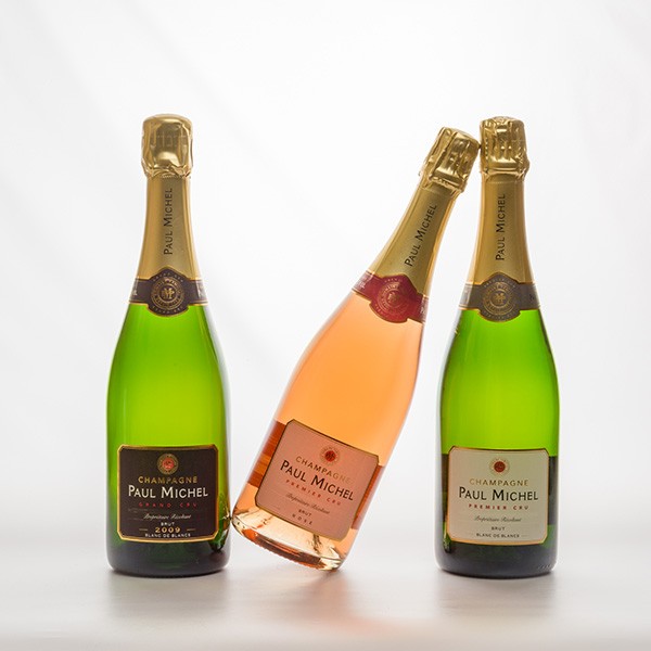 Grand coffret gourmand Champagne Paul Michel BRUT