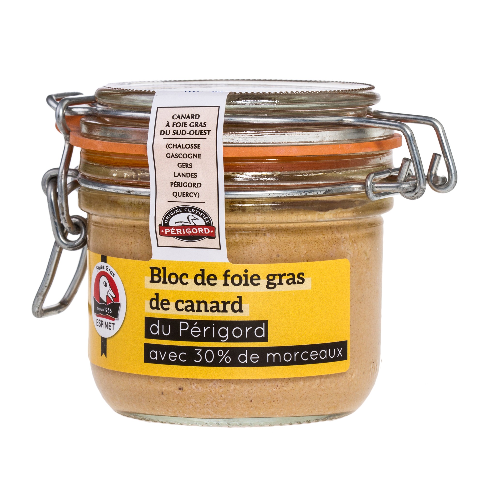 Foie gras de canard entier IGP Sud-Ouest – bocal 180g