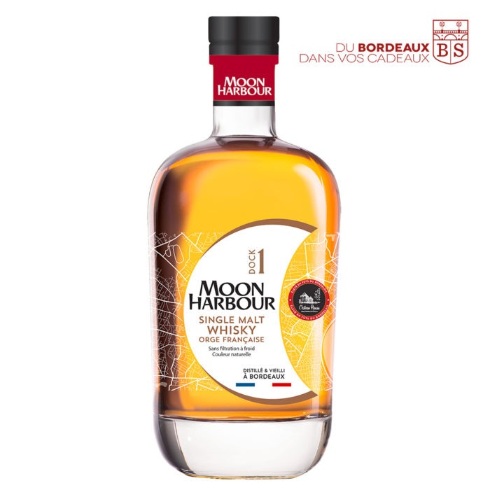 Whiskey Dock 1 Moon Harbour Pure Malt Single Malt - Château Pipeau Saint-Emilion