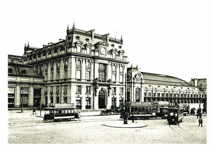 Ancienne carte postale - Gare Saint-Jean de Bordeaux